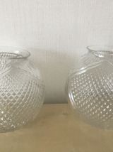 Globe ancien pour luminaire 