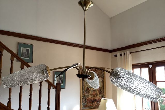 Lustre 3 tulipes