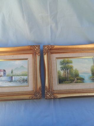 2 tableaux déco