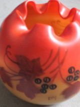 Vase ART NOUVEAU LEGRAS SIGNÉE LEG