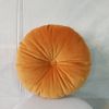 coussin rond velours