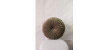 Coussin rond velours
