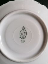 Service café porcelaine schaller wiesau Bavière 