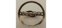 Broche argent massif sterling vintage