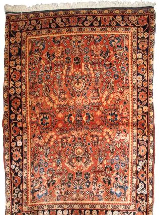 Tapis ancien Persan Sarouk fait main, 1B840
