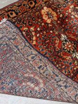 Tapis ancien Persan Sarouk fait main, 1B841