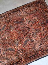 Tapis ancien Persan Sarouk fait main, 1B843