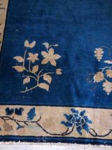 Tapis ancien Chinois Peking fait main, 1B851