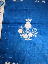 Tapis ancien Chinois Peking fait main, 1B851