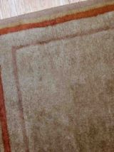 Tapis vintage Chinois Art Deco fait main, 1B858