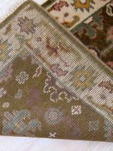 Tapis vintage Indien Mahal fait main, 1B860
