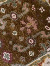 Tapis vintage Indien Mahal fait main, 1B860