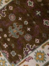 Tapis vintage Indien Mahal fait main, 1B860
