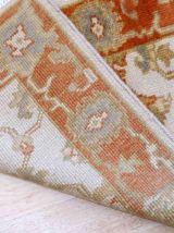 Tapis vintage Indien Mahal fait main, 1B861