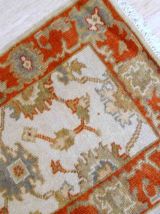 Tapis vintage Indien Mahal fait main, 1B861
