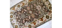 Tapis vintage Indien Mahal fait main, 1B865