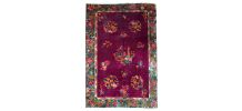 Tapis ancien Chinois Art Deco fait main, 1B870