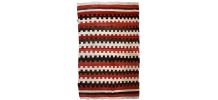 Tapis ancien Américain Navajo fait main, 1B872