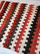 Tapis ancien Américain Navajo fait main, 1B872