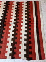 Tapis ancien Américain Navajo fait main, 1B872