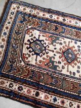Tapis ancien Caucasien Kazak fait main, 1B887