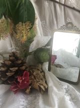 Miroir de table en laiton