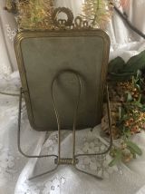 Miroir de table en laiton