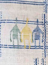 Tapis vintage Nigérian Zarma fait main, 1P27
