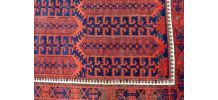 Tapis ancien Afghan Baluch fait main, 1P29