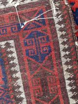 Tapis ancien Afghan Baluch fait main, 1P29