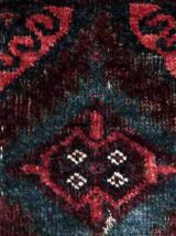 Tapis ancien Afghan Baluch fait main, 1P31