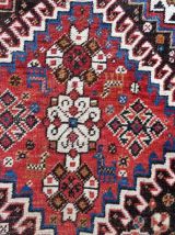 Tapis ancien Persan Gashkai fait main, 1P34