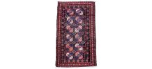 Tapis ancien Afghan Baluch fait main, 1P35