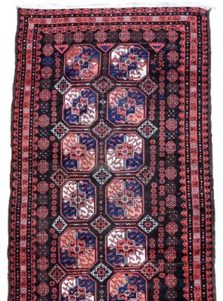 Tapis ancien Afghan Baluch fait main, 1P35
