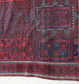 Tapis ancien Afghan Baluch fait main, 1P36