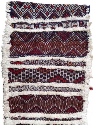 Tapis vintage Marocain Berber fait main, 1P38