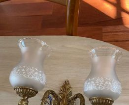 Plafonnier + appliques