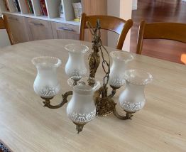Plafonnier + appliques