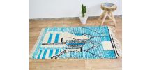 157x92cm Tapis berbere marocain 
