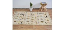 172x95cm Tapis Marocain 