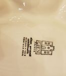 Service à fondue en faïence de Gien 6 assiettes et 5 bols