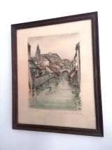Gravures Saint Michel et Chartres par Marcel Bessan