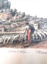 Gravures Saint Michel et Chartres par Marcel Bessan