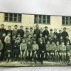 Photo d’école années 30/40 sur bois