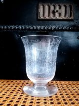 Baccarat vase Michelange art déco