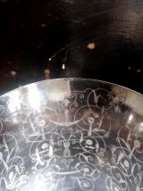 Baccarat vase Michelange art déco