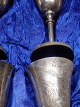 Gobelets à vin en laiton / Brass Wine Goblets