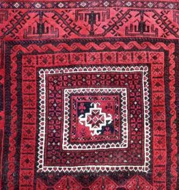 Tapis ancien Afghan Baluch fait main, 1P48