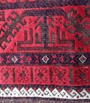 Tapis ancien Afghan Baluch fait main, 1P48