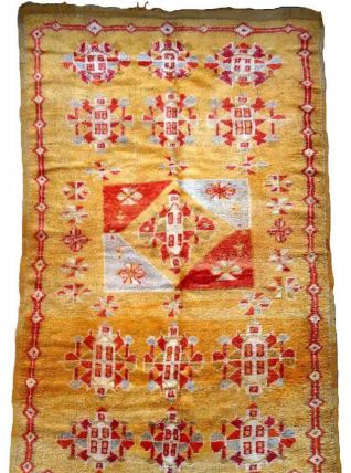 Tapis ancien Marocain Berber fait main, 1P50